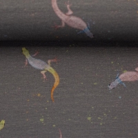 Jersey | WILD ANIMALS Gecko | Dunkelgrau